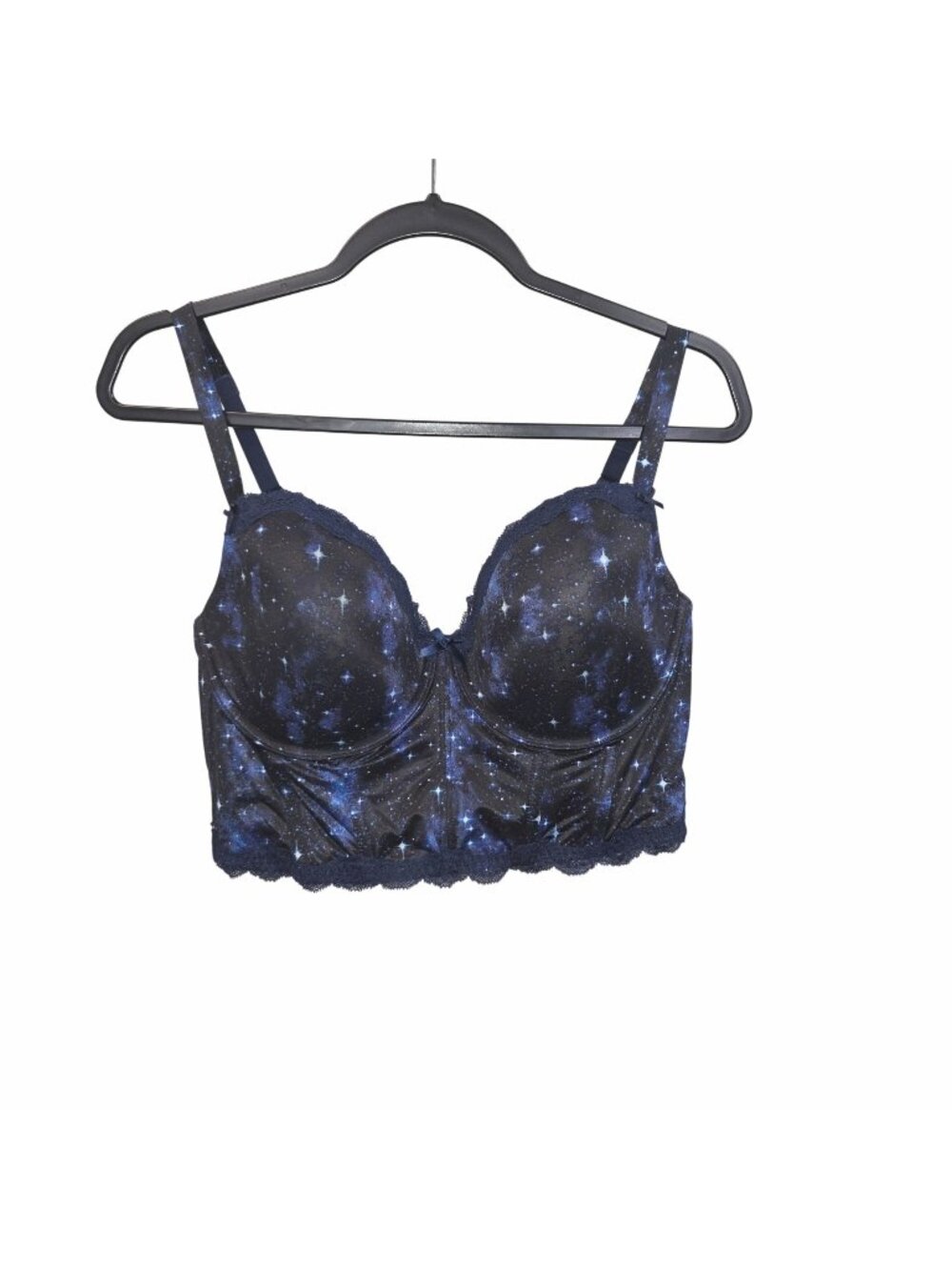 Victorias Secret Dream Angels 38D Longline Bra In Galaxy Print 3680